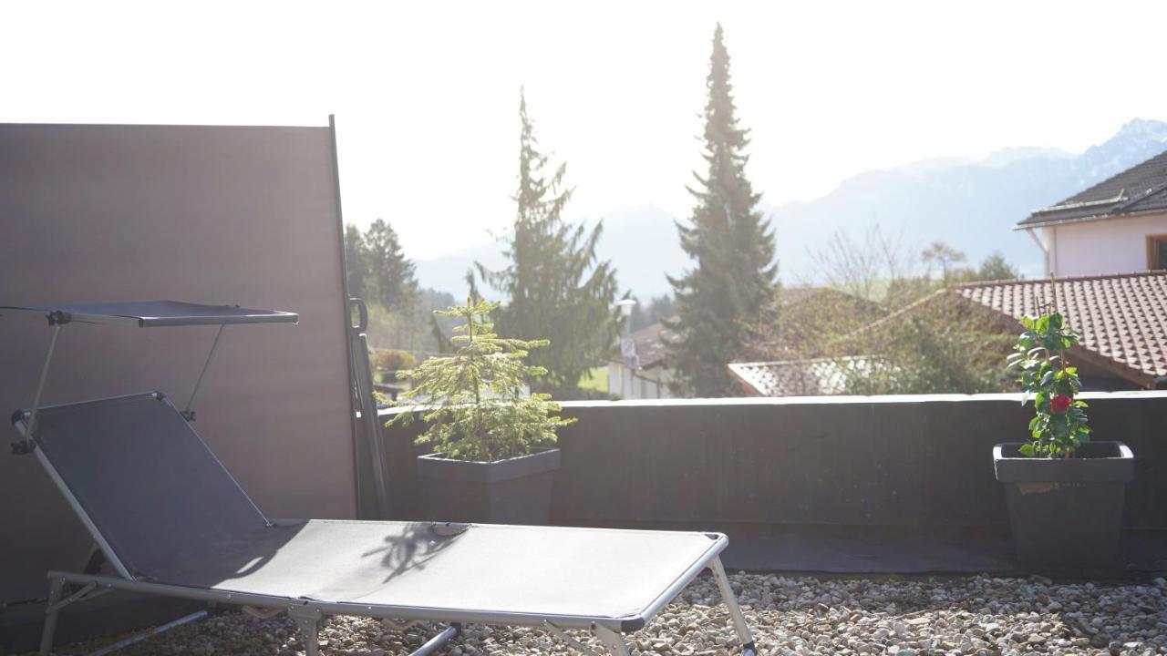 Charmantes Doppelzimmer Mit Bergblick Füssen Exteriör bild